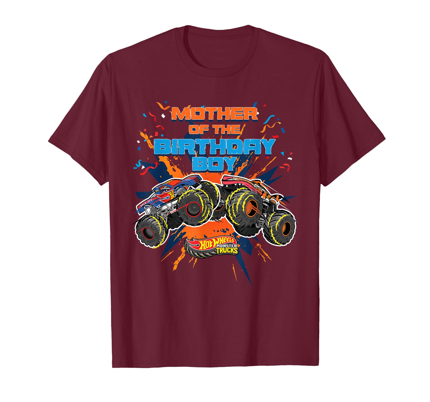 Hot Wheels Monster Trucks - Mother of Birthday Boy T-Shirt