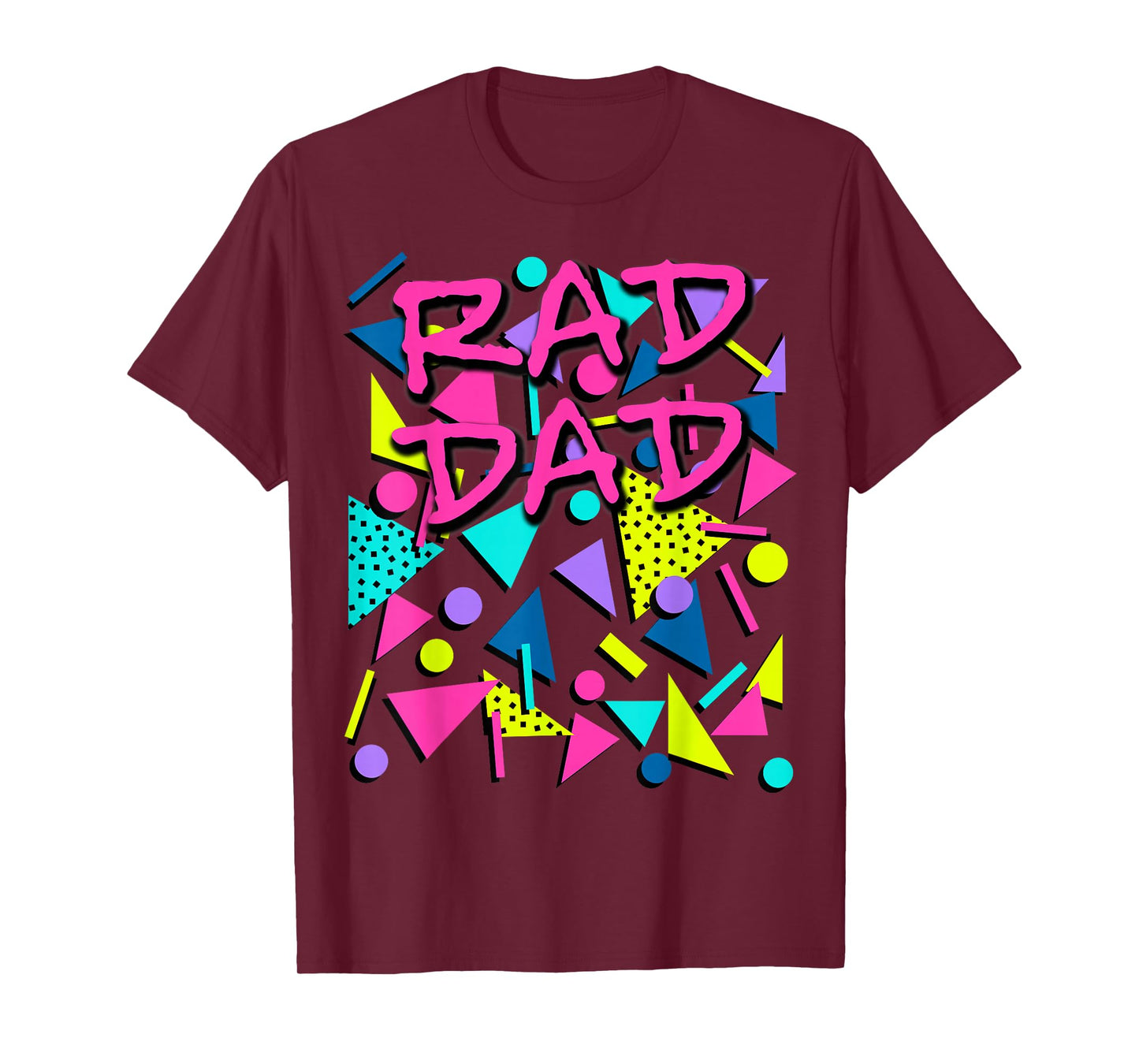 Rad Dad 80s Throwback T-Shirt