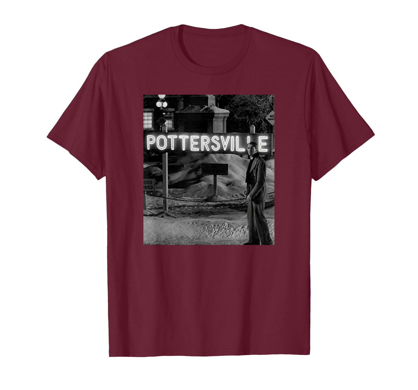 Pottersville Vintage Christmas Classic It's a Wonderful Life T-Shirt