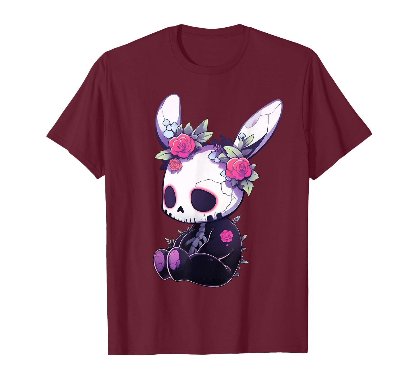 Goth Bunny Gothic Outfit Cute E-Girl Kawaii Rabbit Grunge T-Shirt
