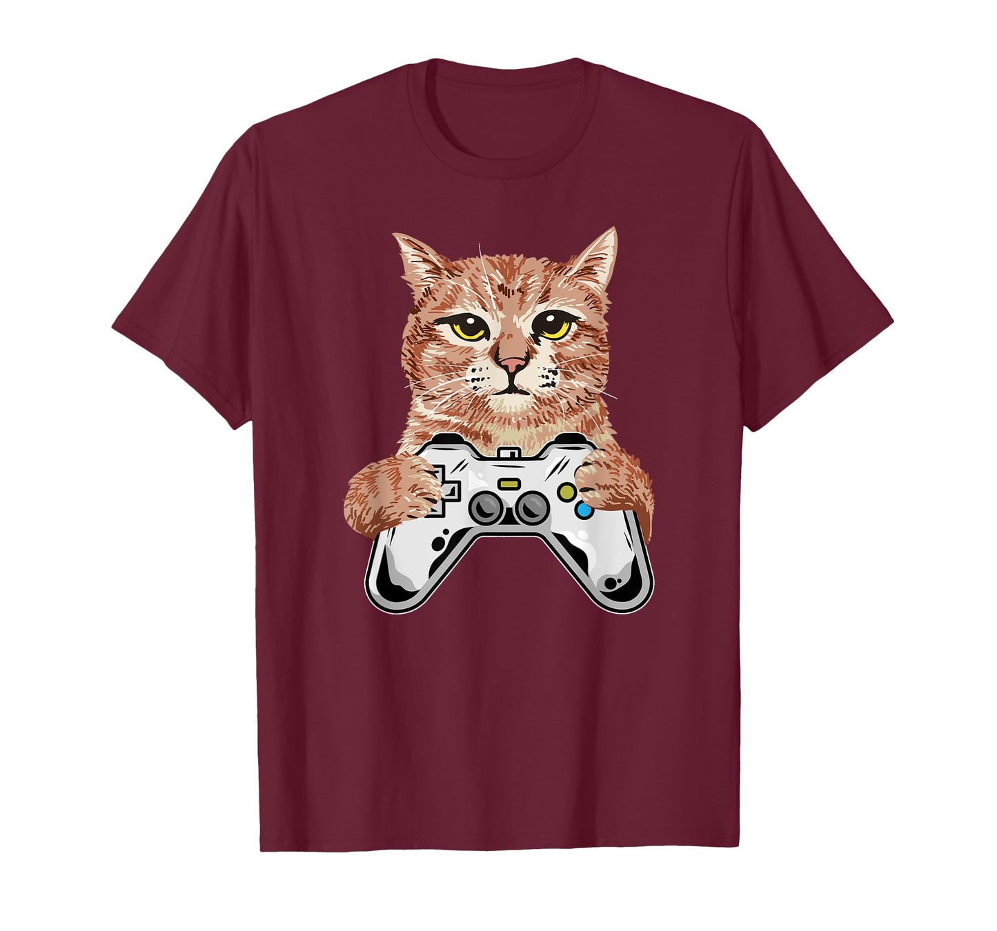 Video Games for Kids Adults Cat Lover Girls Boys Funny Gamer T-Shirt
