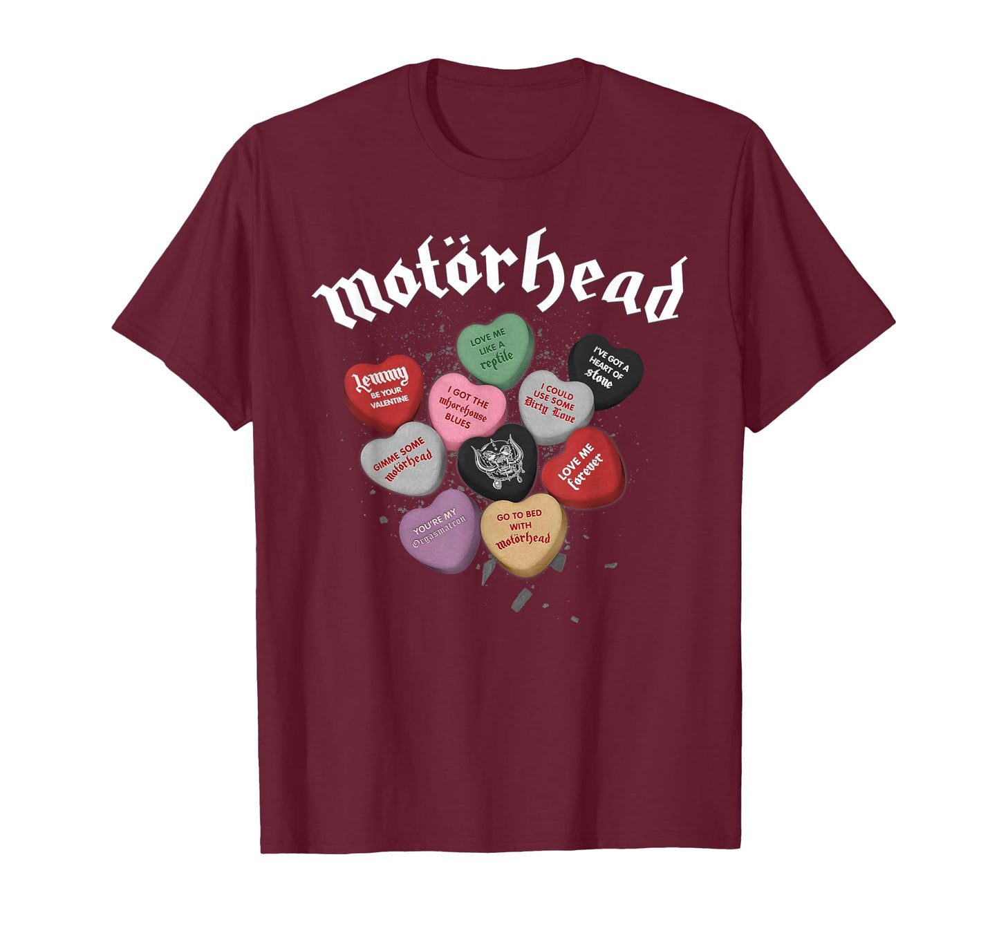 Motörhead – Candy Hearts T-Shirt