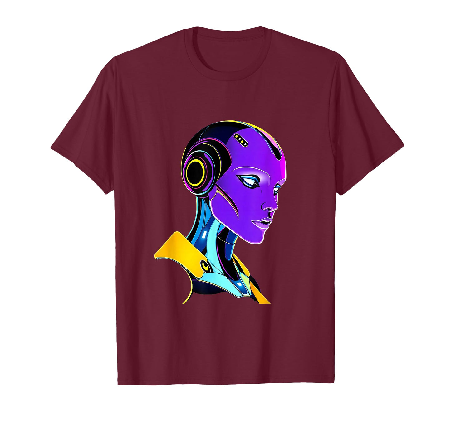 Futuristic Graphic Design Robot 1 T-Shirt