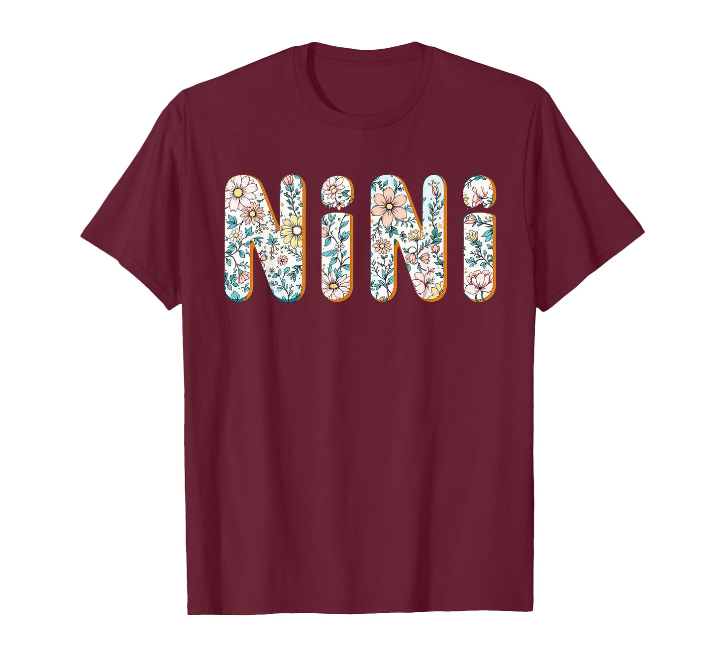 Wildflowers Nini Floral Mother's Day Nini T-Shirt