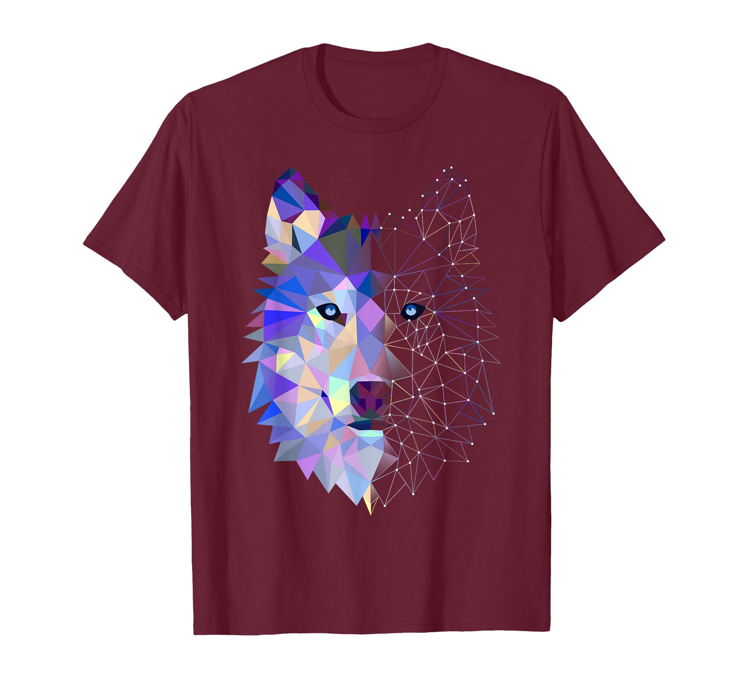 Splash Art Wolf Lover T-Shirt