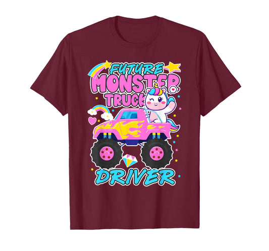 Future Monster Trucks Driver Funny Monster Trucking Lovers T-Shirt