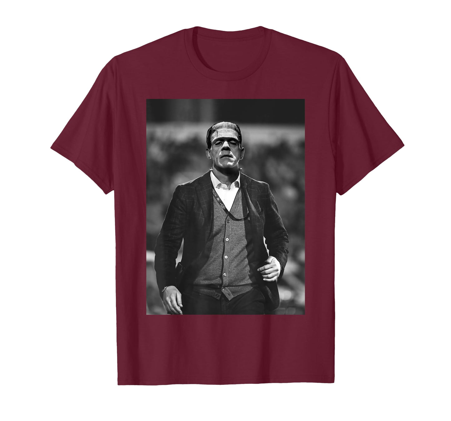 Frankenstein Cool Dapper Frankenstein Monster Suit Halloween T-Shirt Small