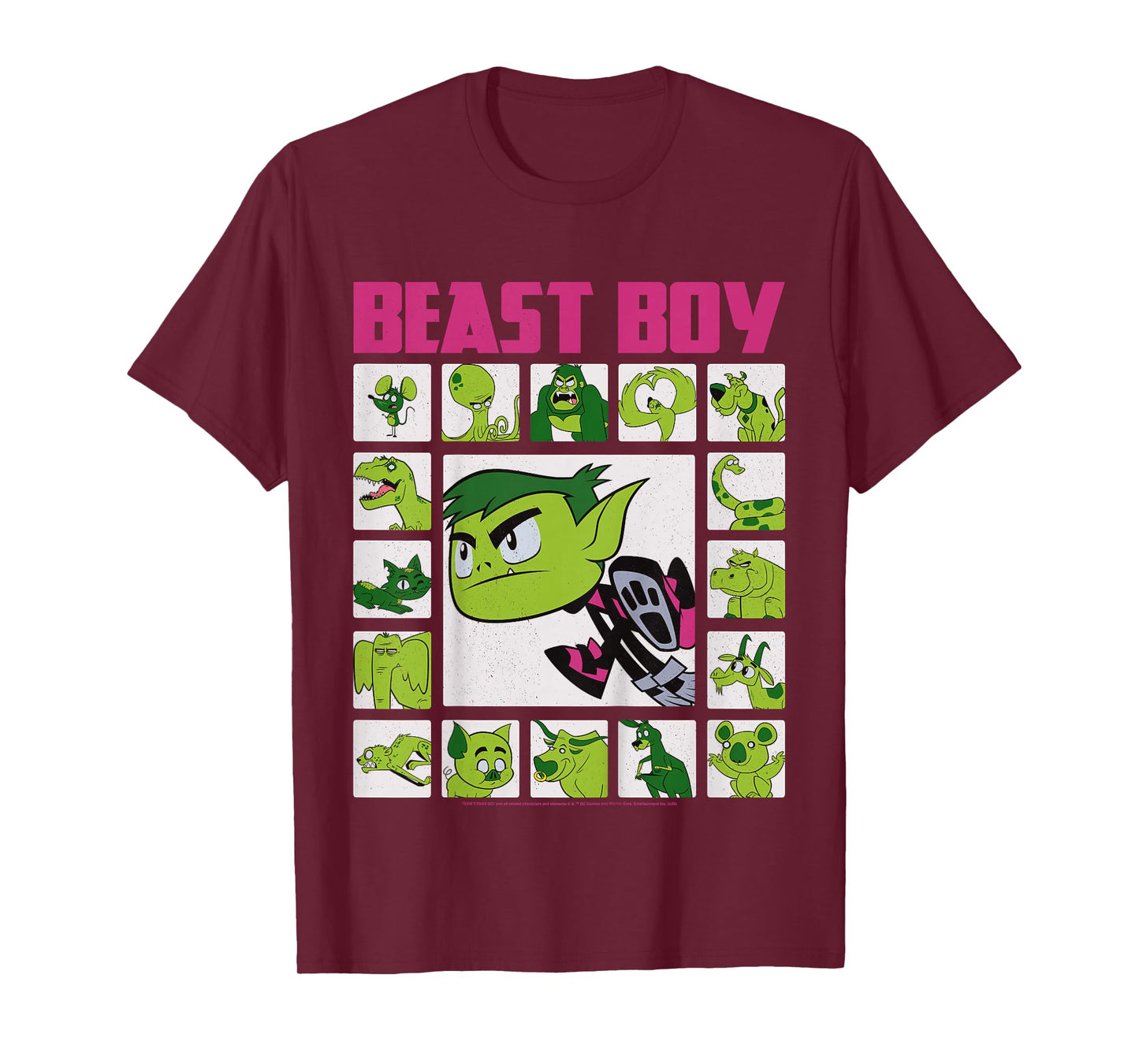 Kids DC Comics Teen Titans Go! Beast Boy Box Up T-Shirt