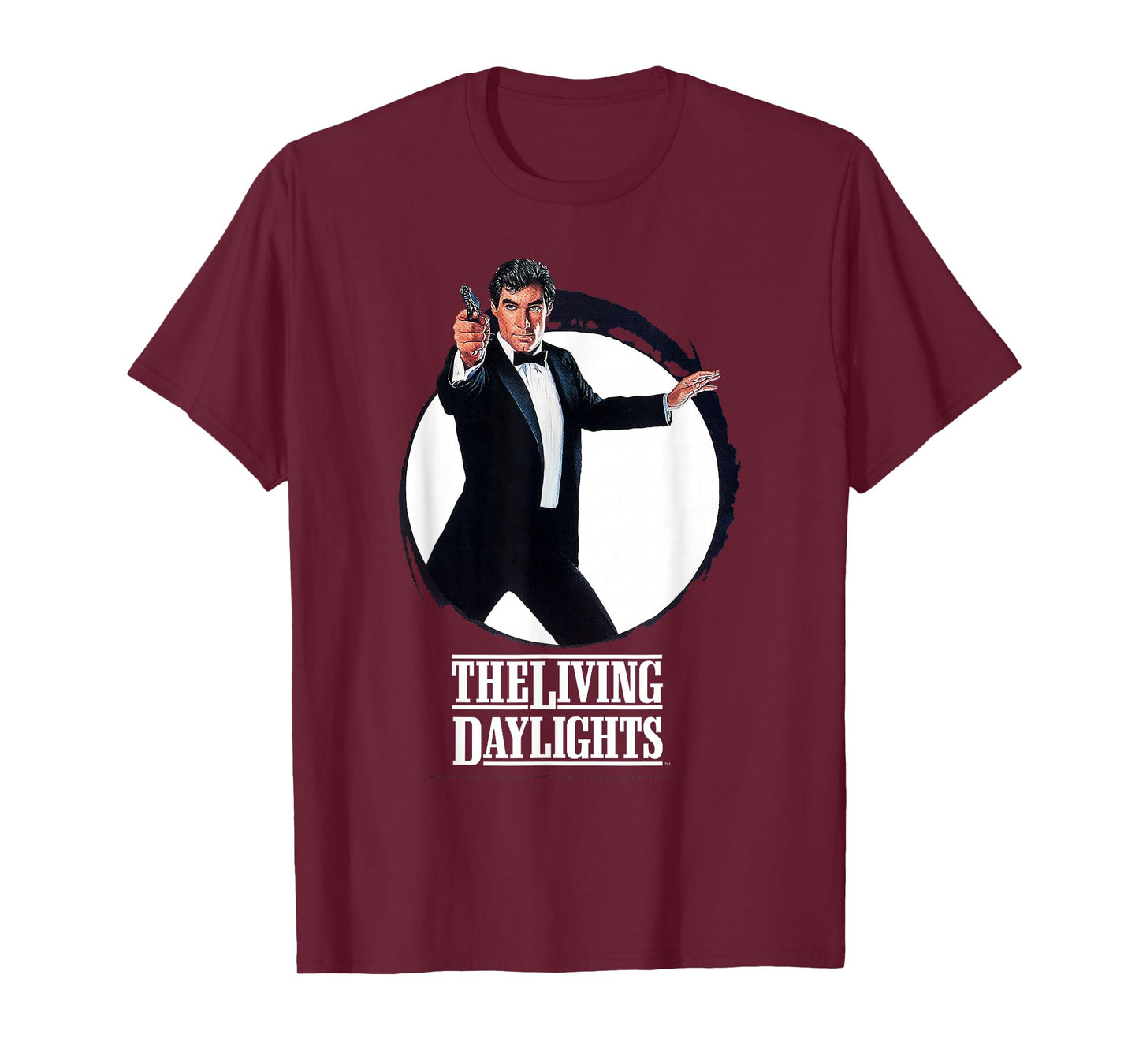 Official James Bond 007 The Living Daylights T-Shirt
