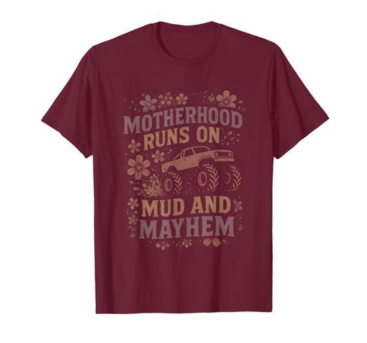 Monster Truck Mom Monster Truck Mama Family Motorsport T-Shirt