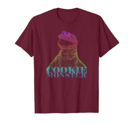 Sesame Street Cookie Monster Halftone T-Shirt