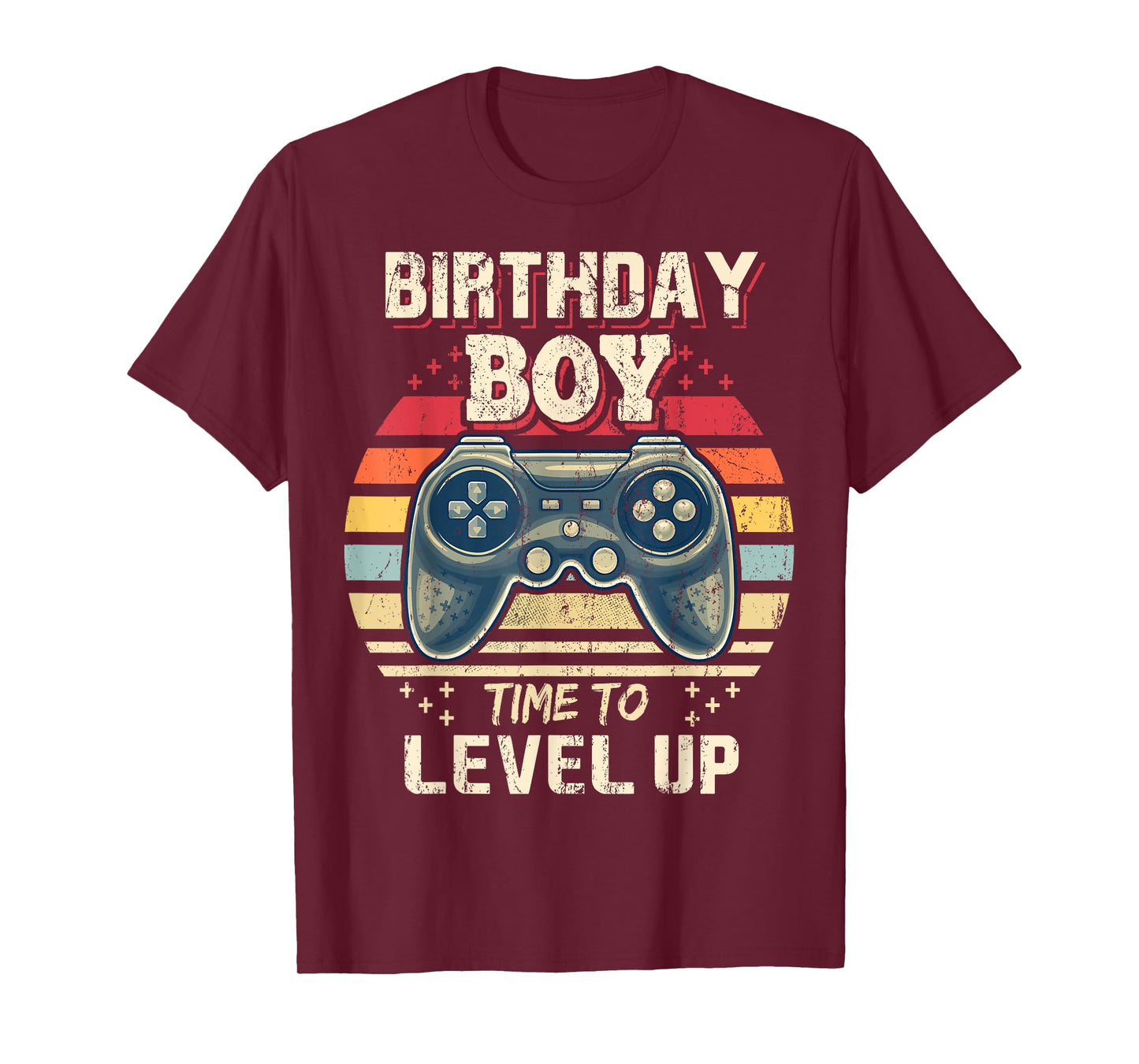 Birthday Boy Time to Level Up Video Game Birthday Gift Boys T-Shirt