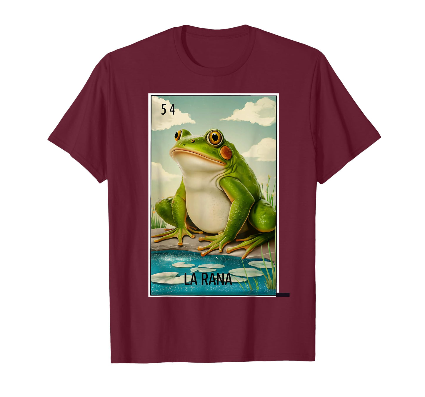 La Rana Card Mexican Lottery Card T-Shirt