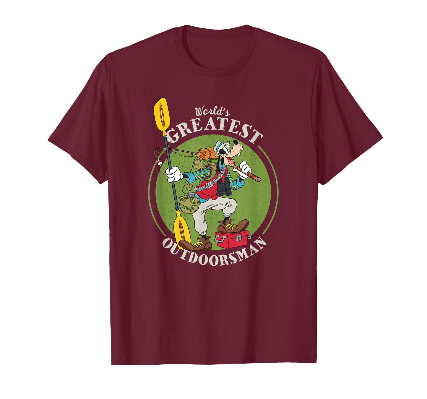 Disney Goofy Outdoorsman Father's Day T-Shirt Small