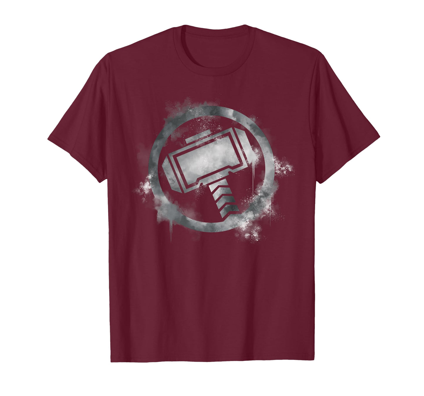 Marvel Avengers Endgame Thor Spray Paint Logo T-Shirt
