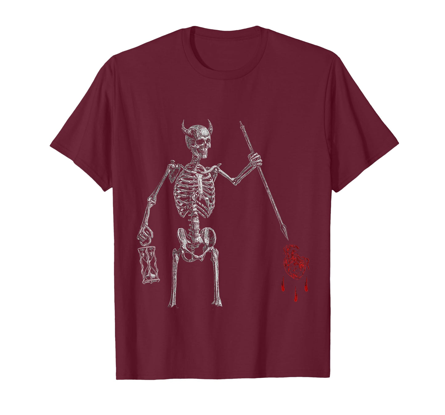 Blackbeard Pirate Skeleton Caribbean Battle Flag T-Shirt