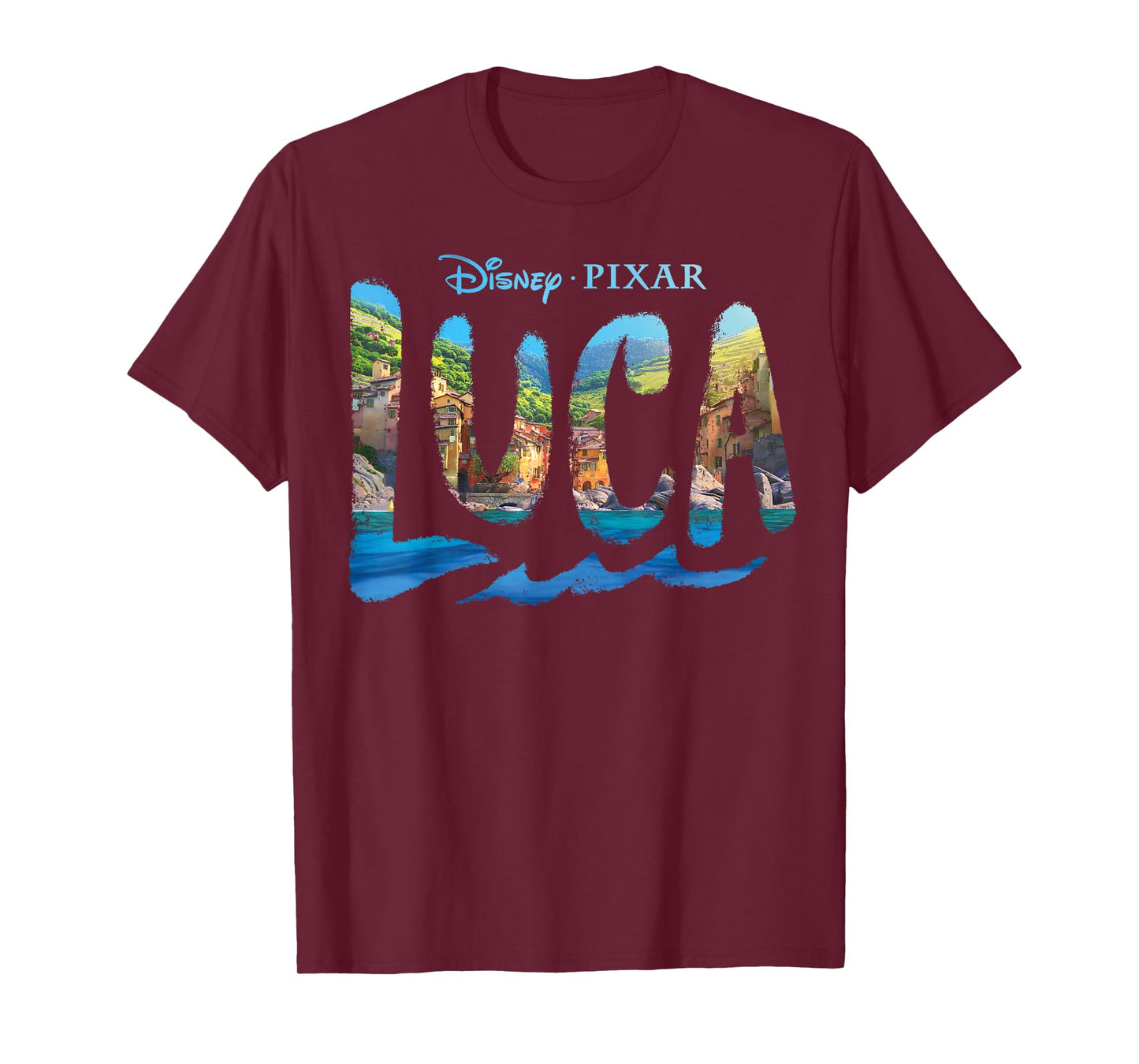 Disney and Pixar's Luca Movie Logo T-Shirt