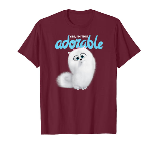 The Secret Life of Pets 2 Gidget Yes I'm This Adorable T-Shirt