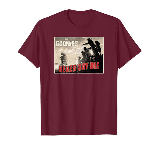The Goonies Never Say Die Vintage Poster T-Shirt