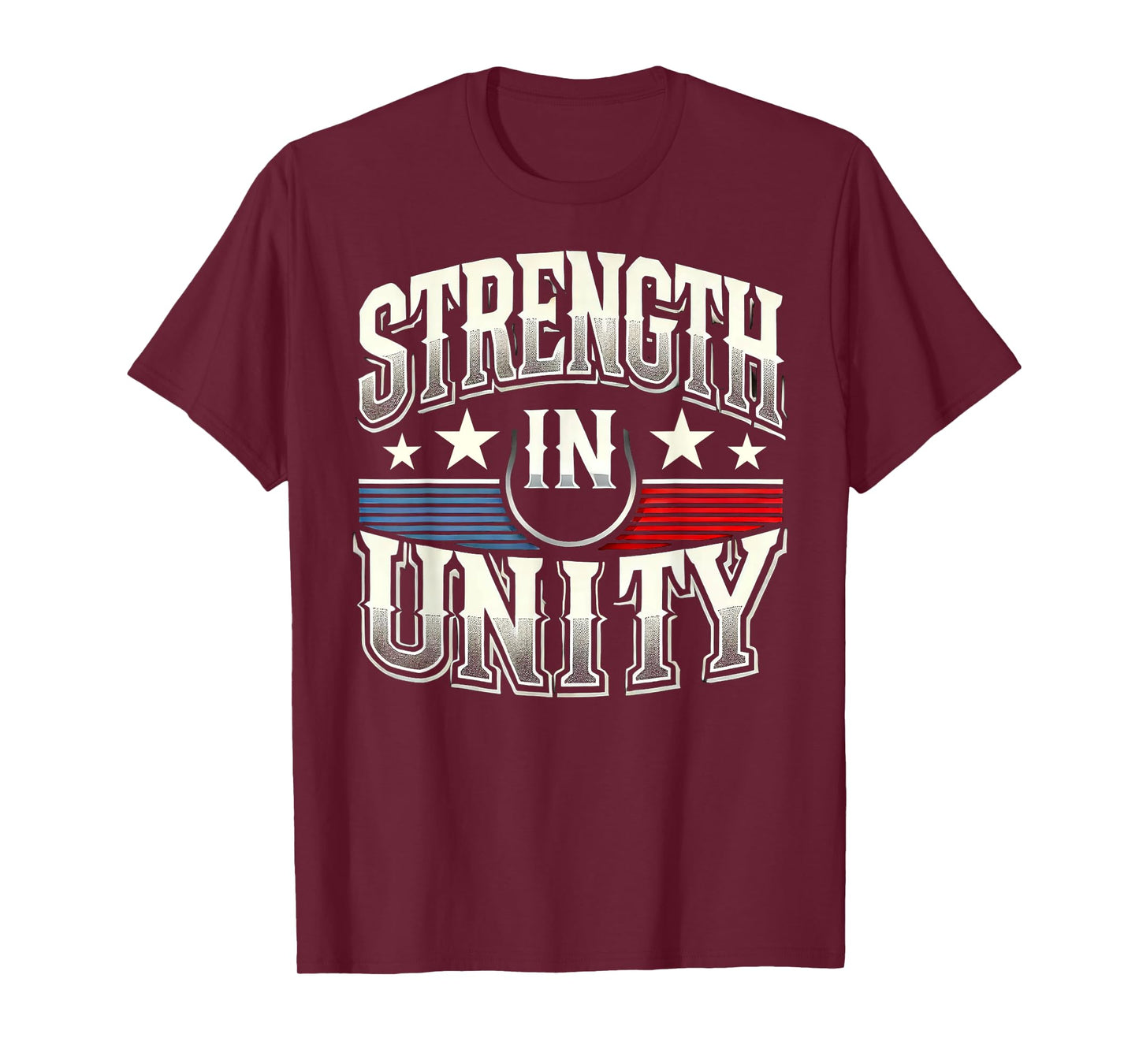 Strength in Unity Mens patriotic T-Shirt