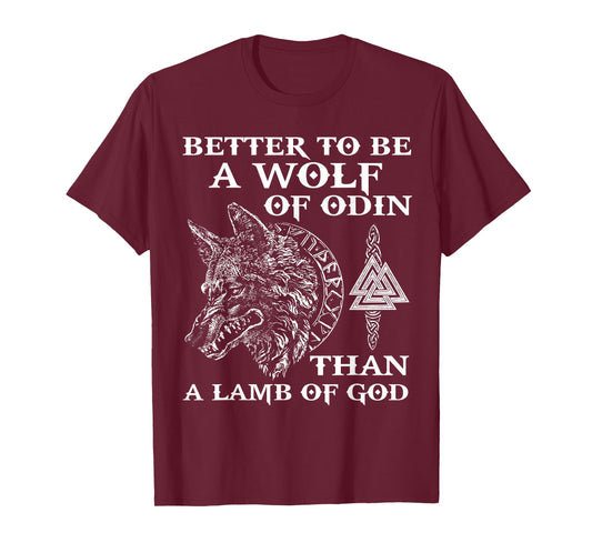VIKINGS RISE - WOLF OF ODIN - NORSE MYTHOLOGY Gift . T-Shirt