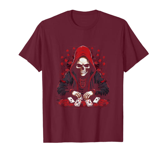 Funny Poker Card Player Casino Gambler Poker T-Shirt