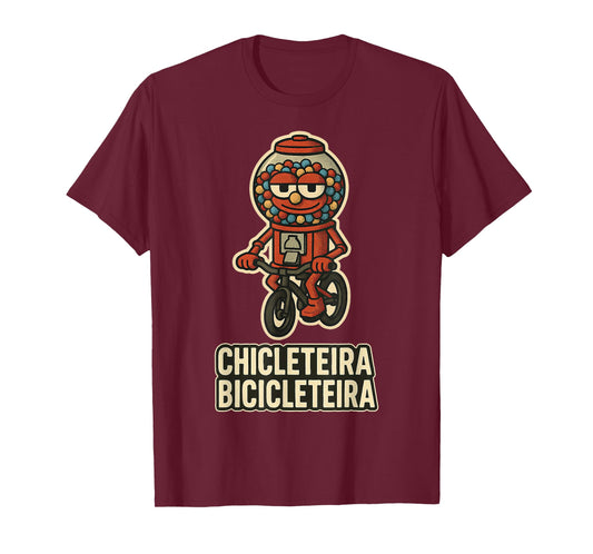 Chicleteira Bicicleteira - Funny Italian Brainrot Kids Meme T-Shirt