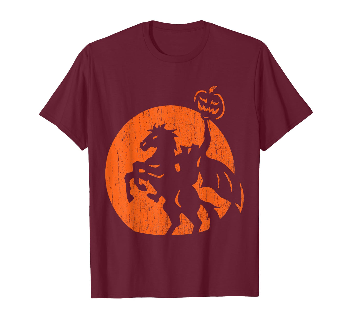 Halloween Headless Horseman Folklore Pumpkin JackOLantern T-Shirt