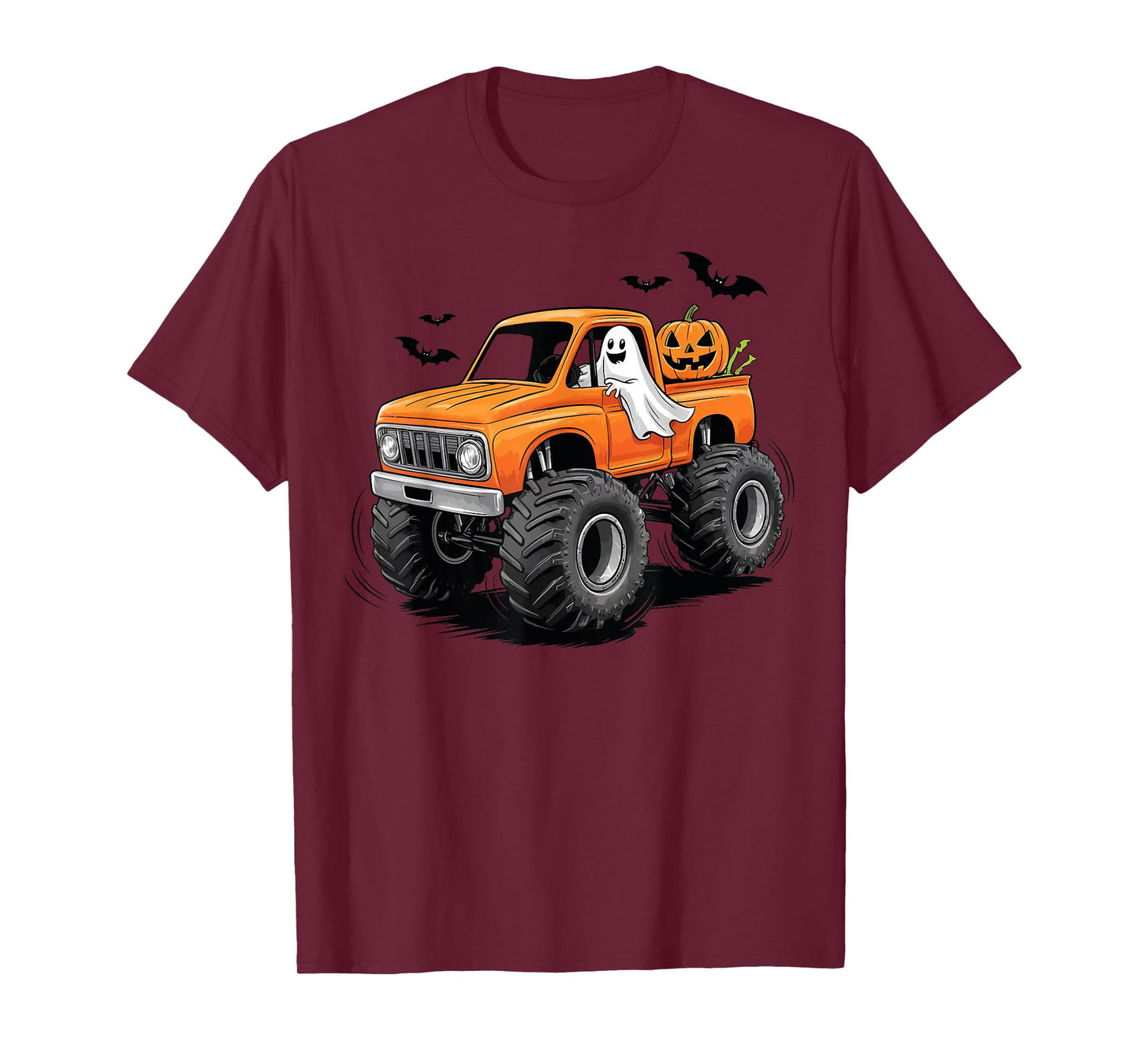 Monster Truck Pumpkin Halloween pumpkin smasher T-Shirt