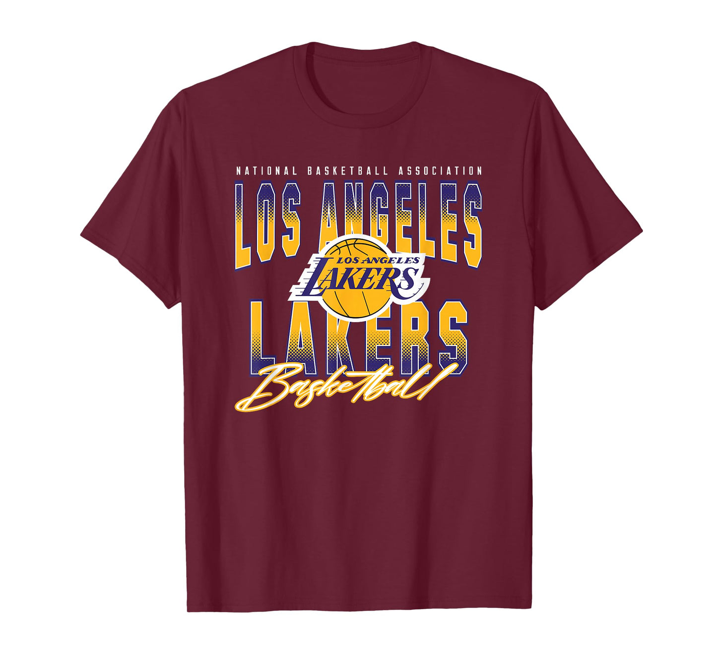 NBA Official Los Angeles Lakers Fade Out T-Shirt