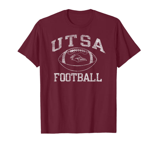 Texas San Antonio Roadrunners Football Intensity Navy T-Shirt
