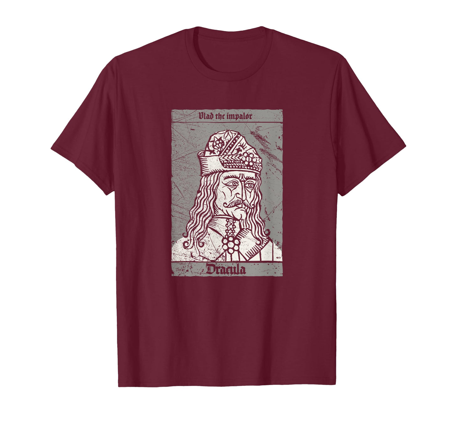 Occult Dracula - Vlad The Impaler Horror Vampire T-Shirt