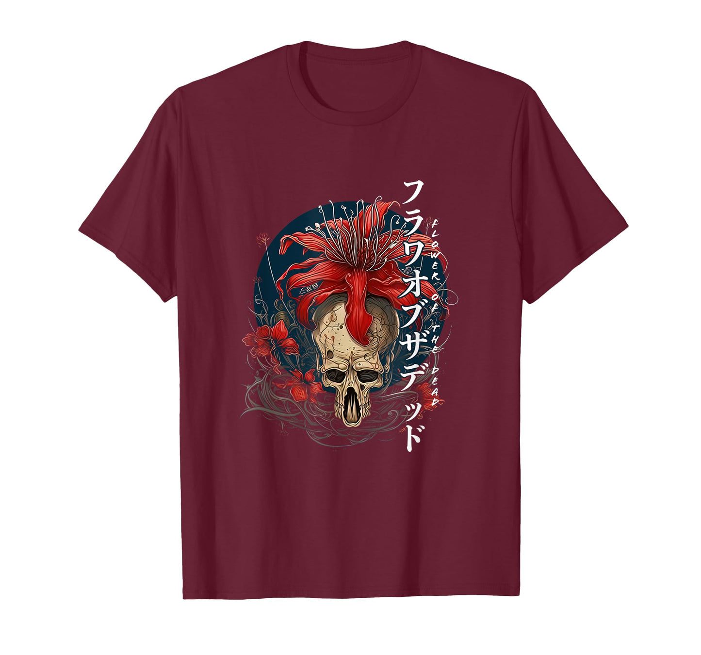 Soft Grunge Anime Aesthetic Flower Japanese Spider Lily T-Shirt