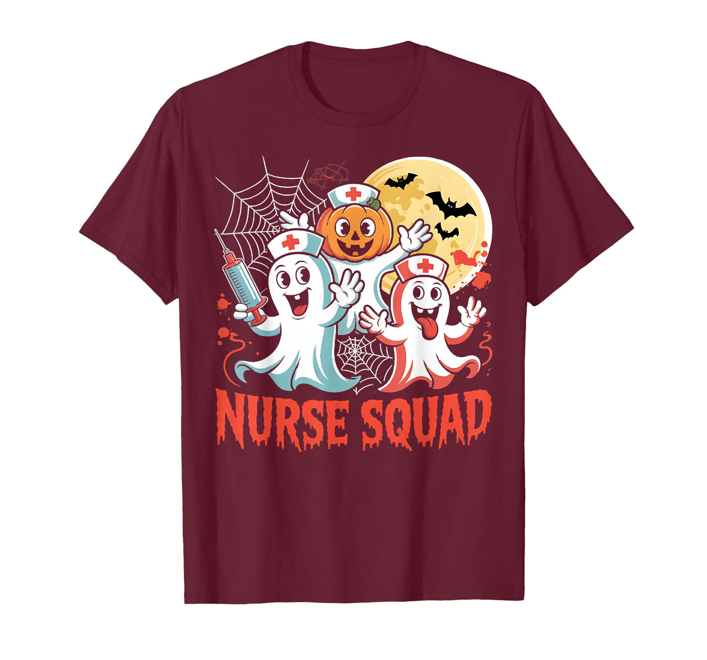 Halloween Nurse Squad, Halloween Ghost Crew, Boo Boo Crew T-Shirt