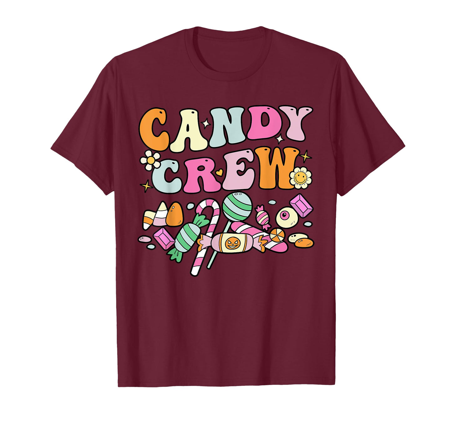 Groovy Halloween Candy Crew, Candyland Sour Patch T-Shirt