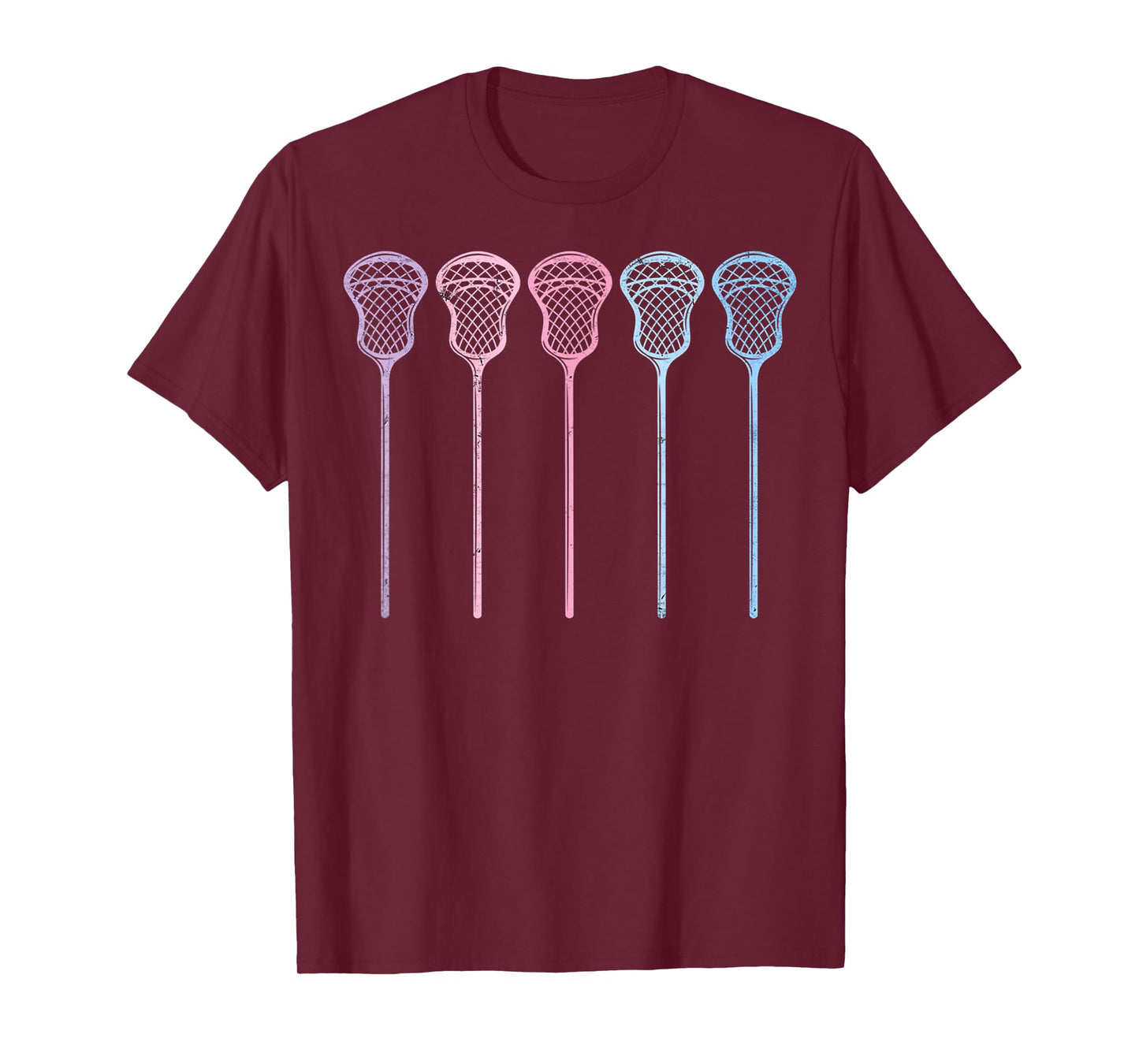 Lacrosse Lacrosse Sticks woman girls retro T-Shirt