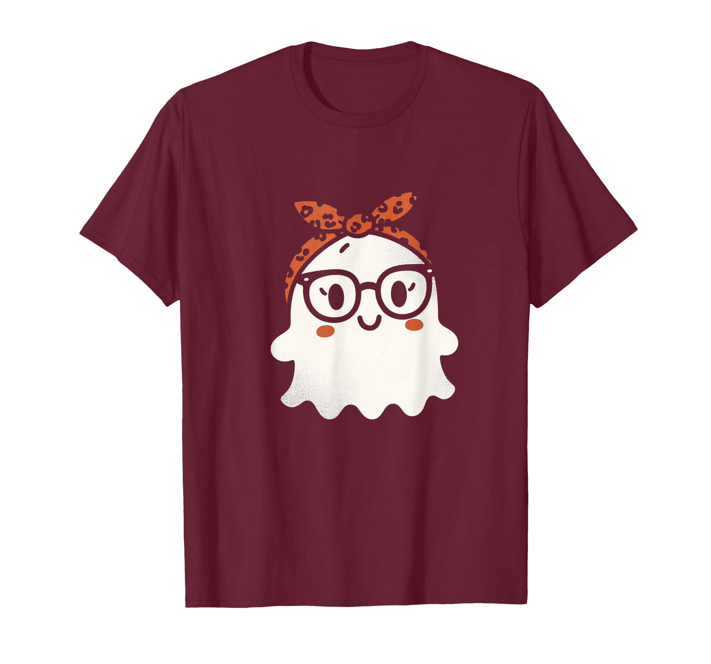 Halloween Ghost Glasses Cute Costume Girl Kids Toddler T-Shirt