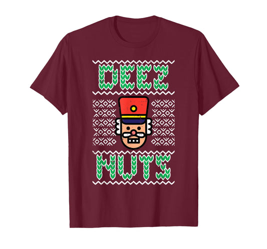 Nutcracker Ugly Christmas Funny Xmas Meme Joke Men Women T-Shirt