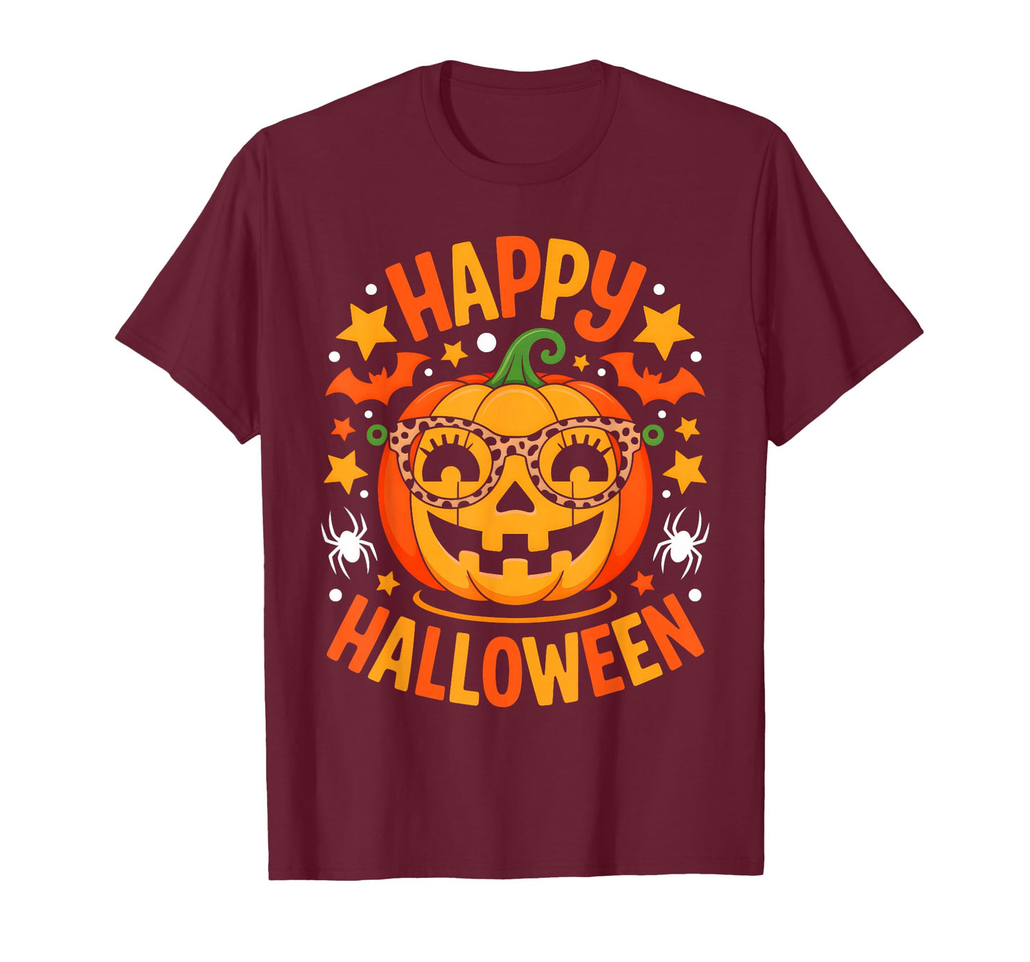 Trick Or Treat Halloween Funny Pumpkin Happy Halloween 2025 T-Shirt
