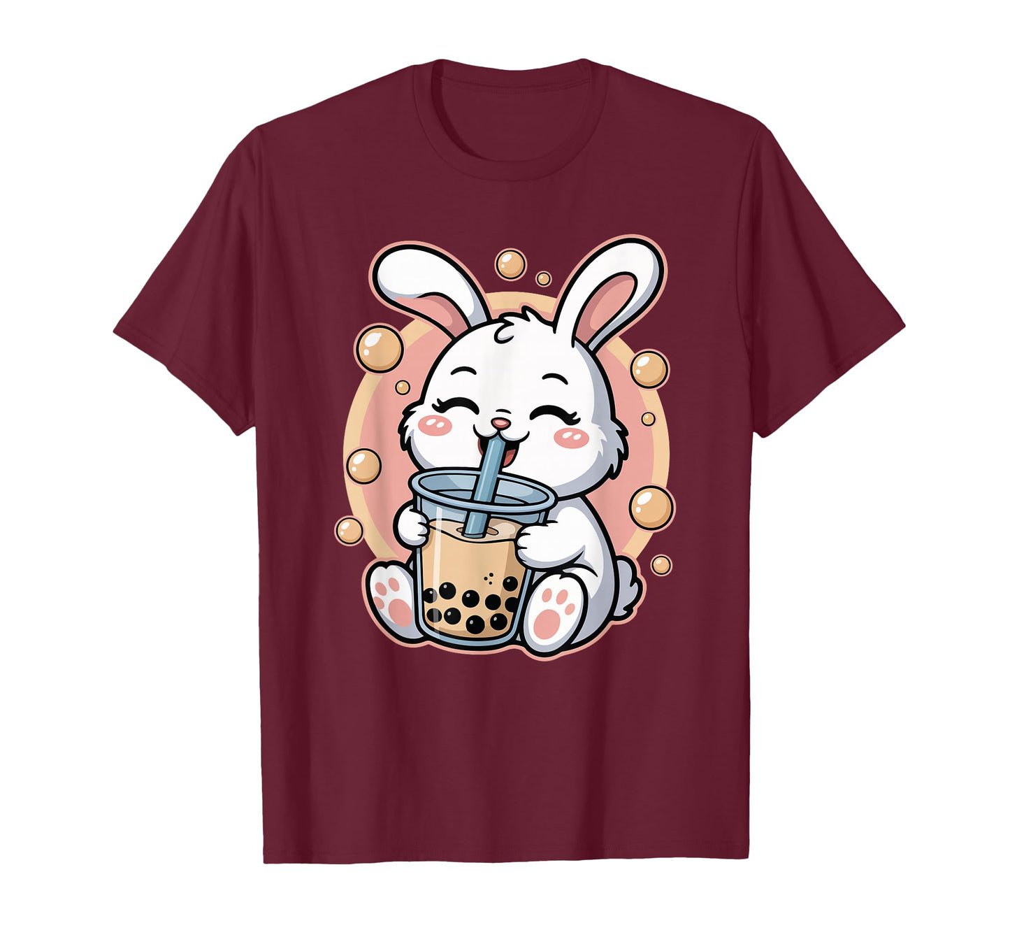 Rabbit Boba Tea Bubble Tea Anime Kawaii T-Shirt