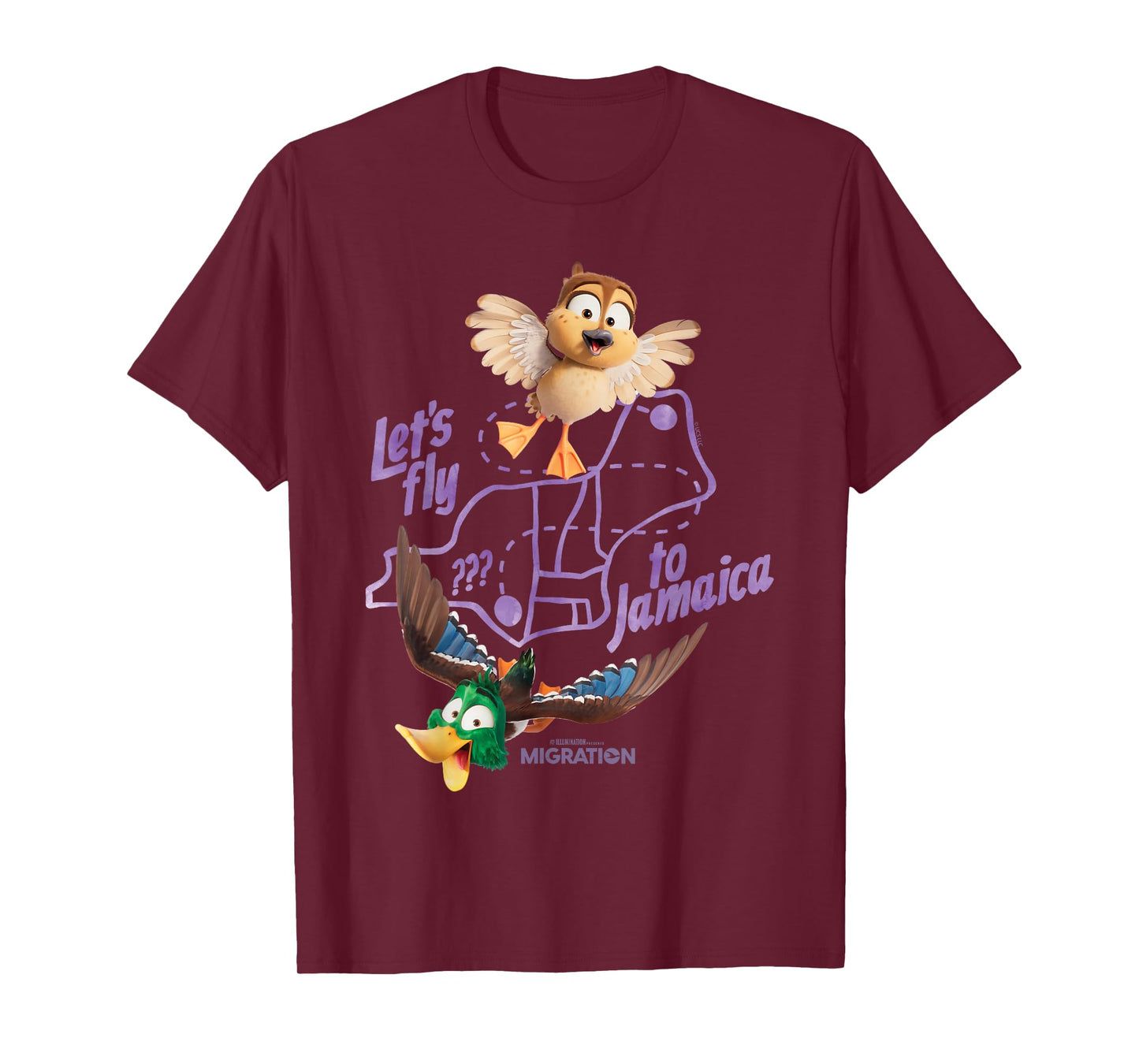Migration Fly to Jamaica T-Shirt