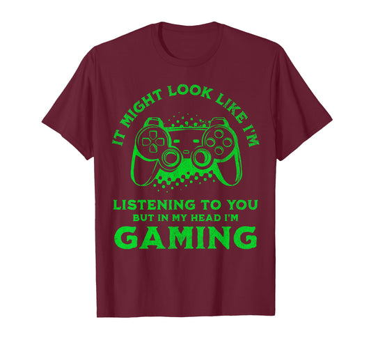 Gamer Funny Boys Video Gaming T-Shirt