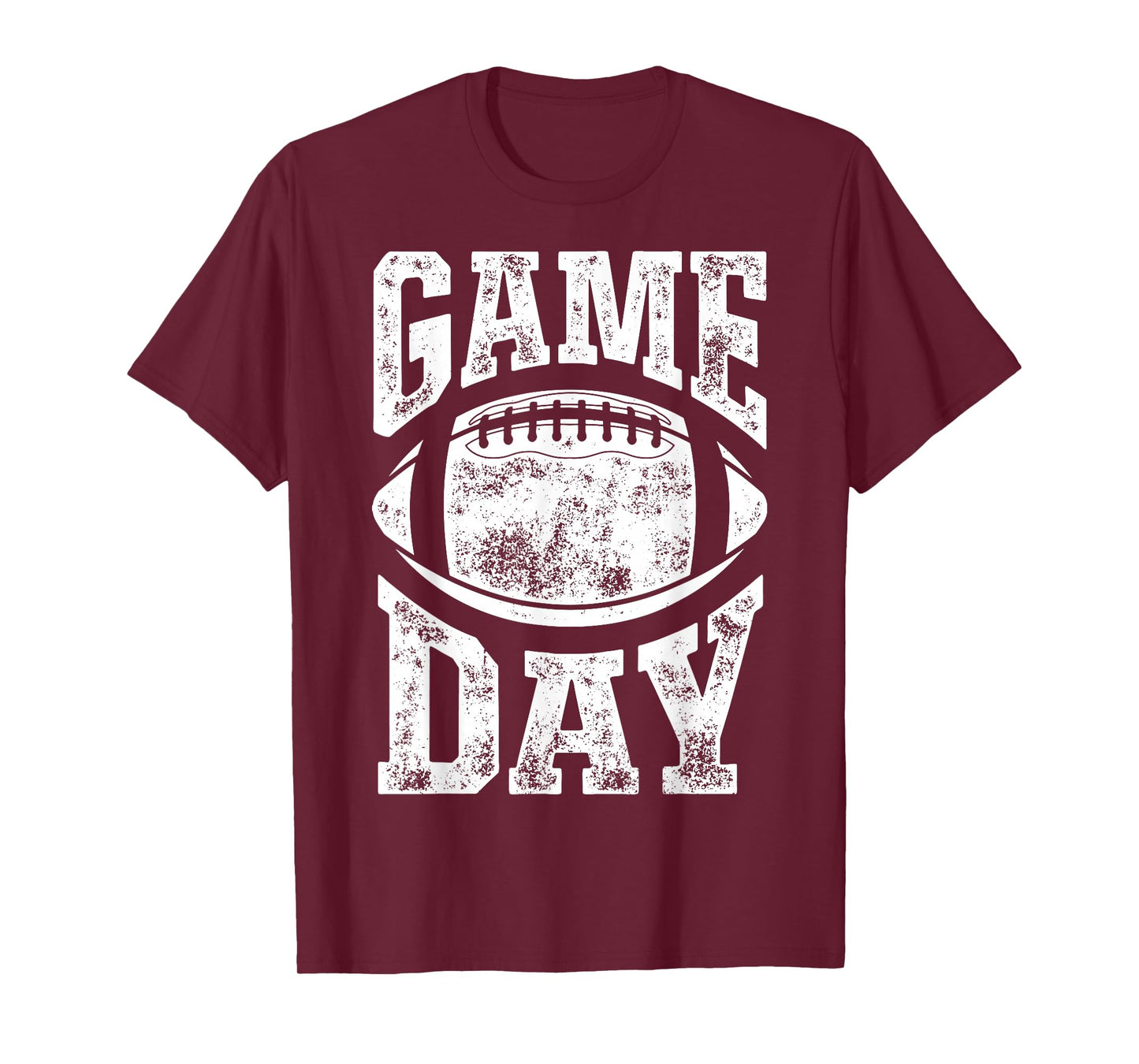 Game Day Football Season Funny Men Team Sports Vintage T-Shirt