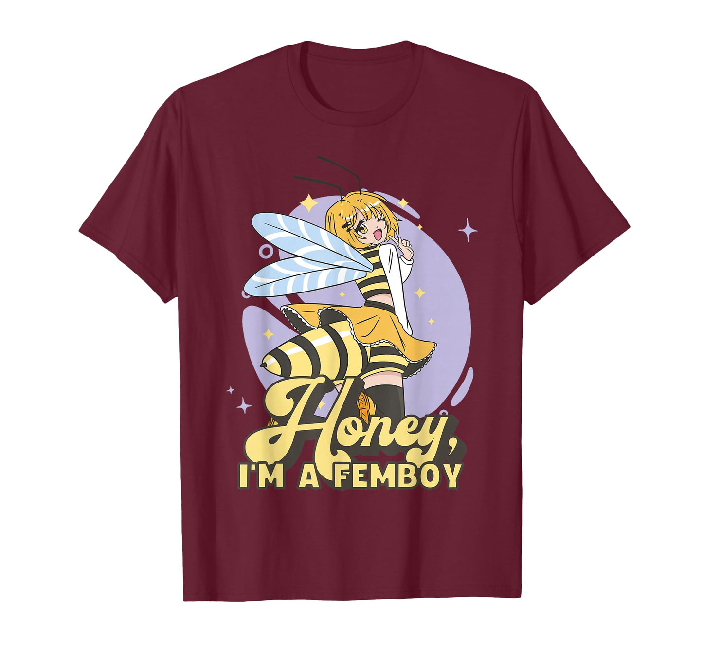 Femboy Anime Honey I'm a Femboy T-Shirt