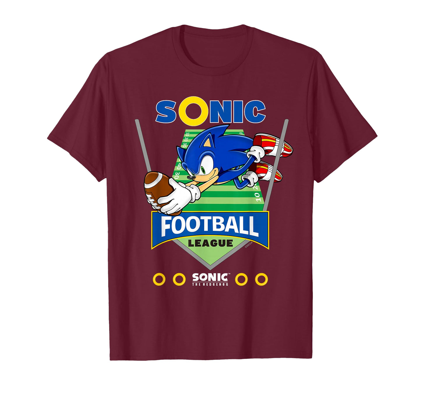 Sonic The Hedgehog - Sonic Football League T-Shirt