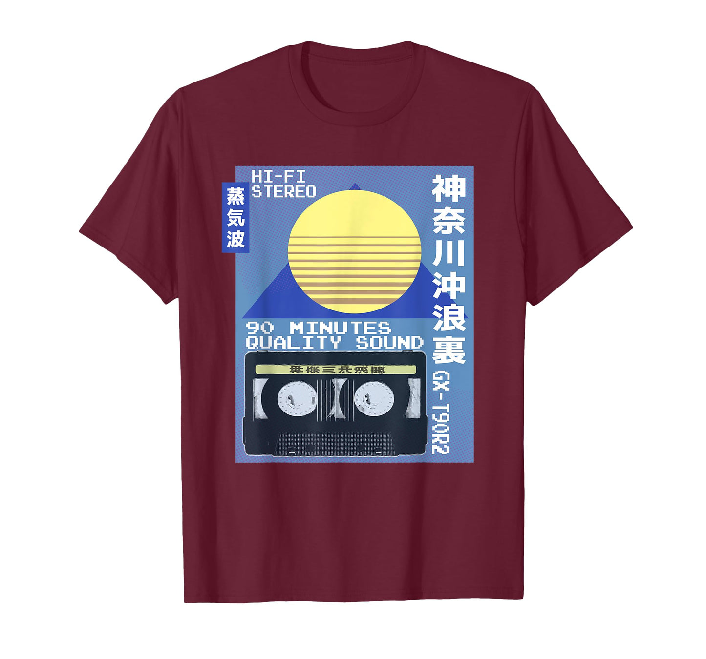 Vintage Cassette Ad Japanese 80s Retro Vaporwave Aesthetic T-Shirt
