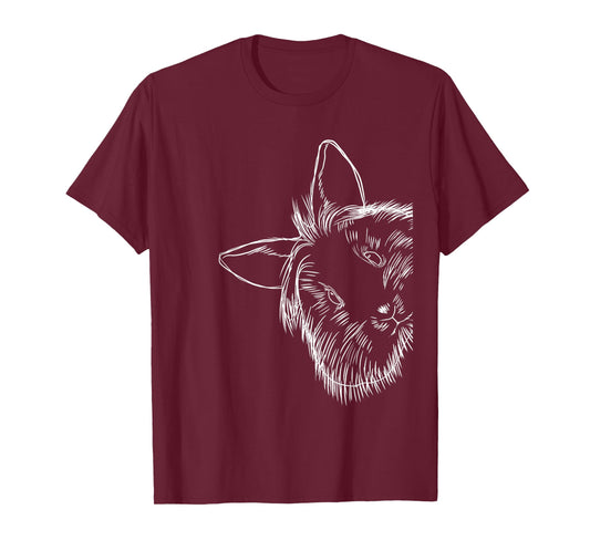Funny Lionhead Rabbit T-Shirt