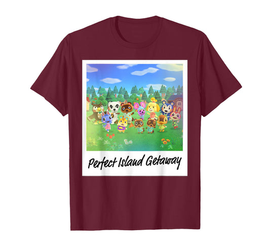 Animal Crossing: New Horizon Perfect Island Getaway Photo T-Shirt