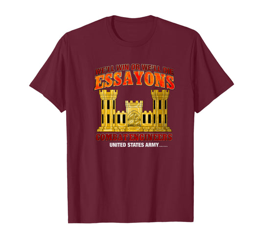 Combat Engineers Essayons T-Shirt