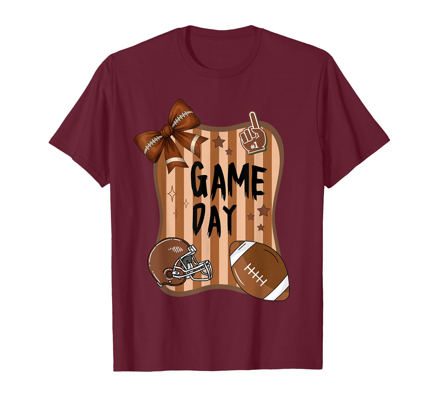 Game Day Football Season Funny Men Women Team Sports T-Shirt